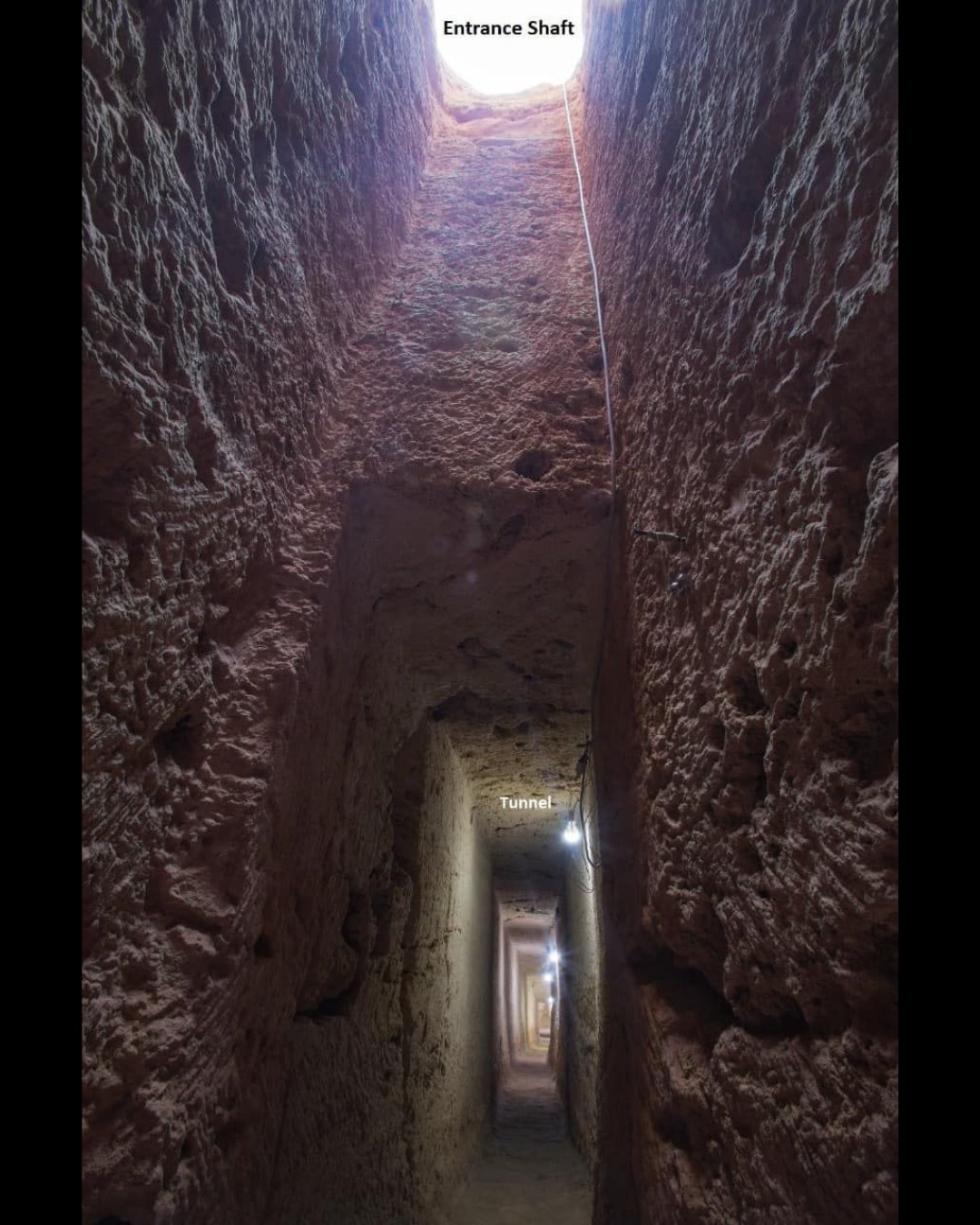 Los arqueólogos que buscaban la tumba de Cleopatra encontraron un túnel que es un "milagro geométrico"